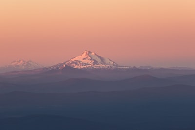 雪山航空摄影